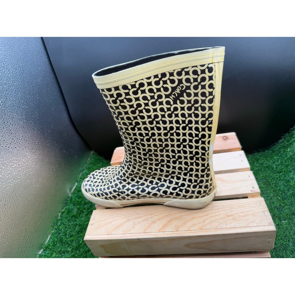 Coach Duck Boots- Grey and White - Size 6.5 (approx) - Women - Picture 5 of 10
